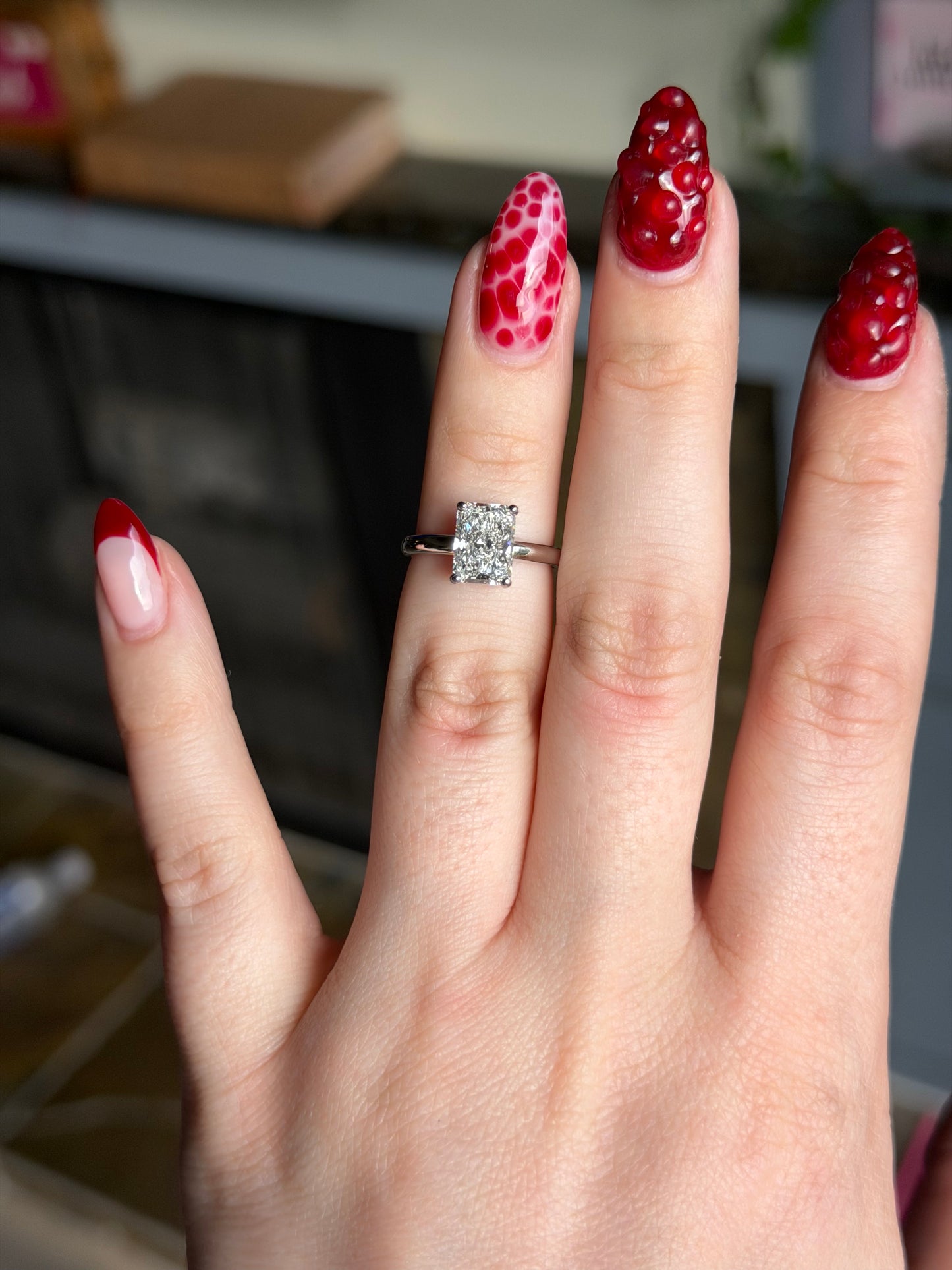 Platinum Engagement Ring ✦ Custom