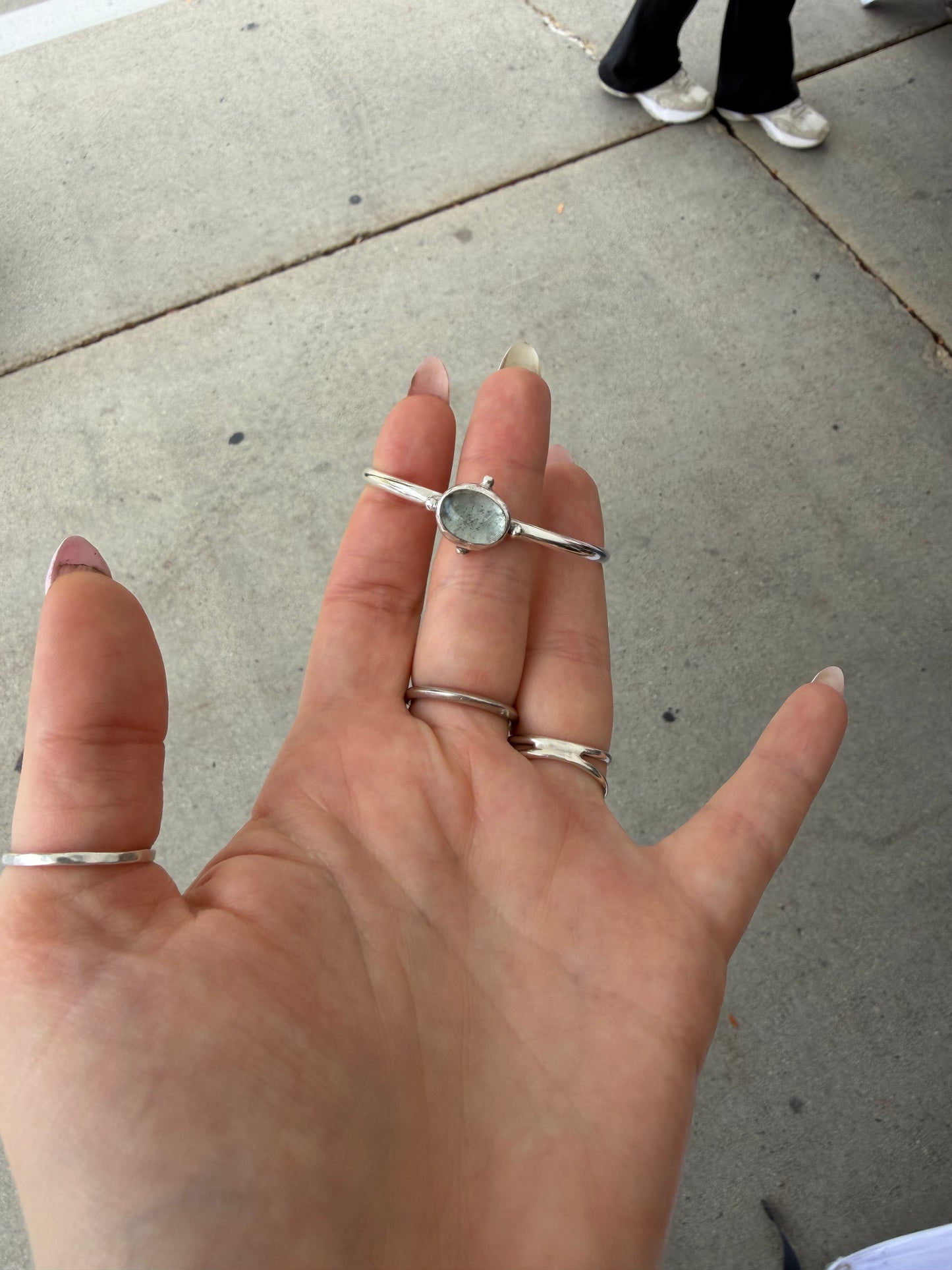 Aquamarine Cuff