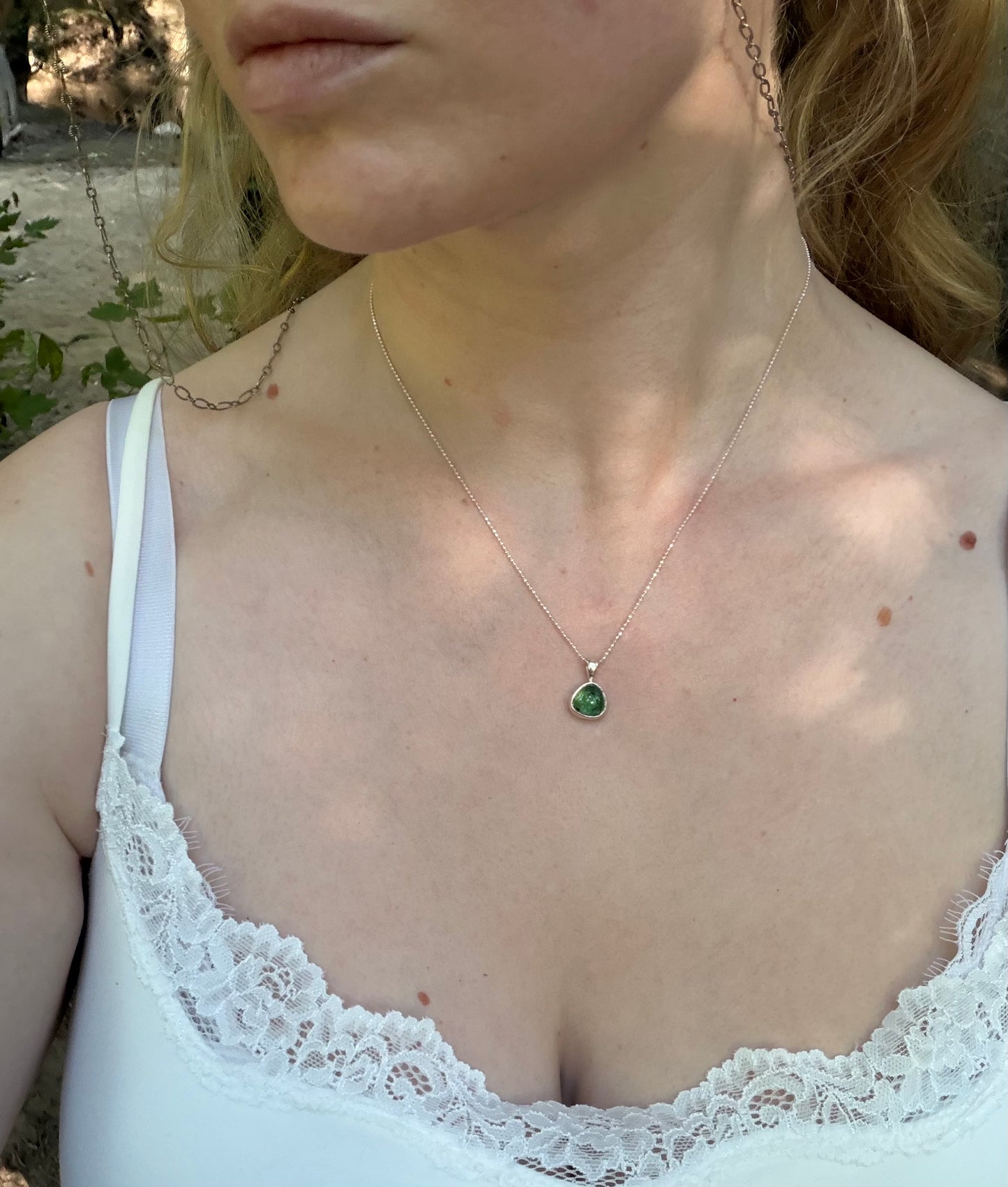 Trillion Kyanite Necklace