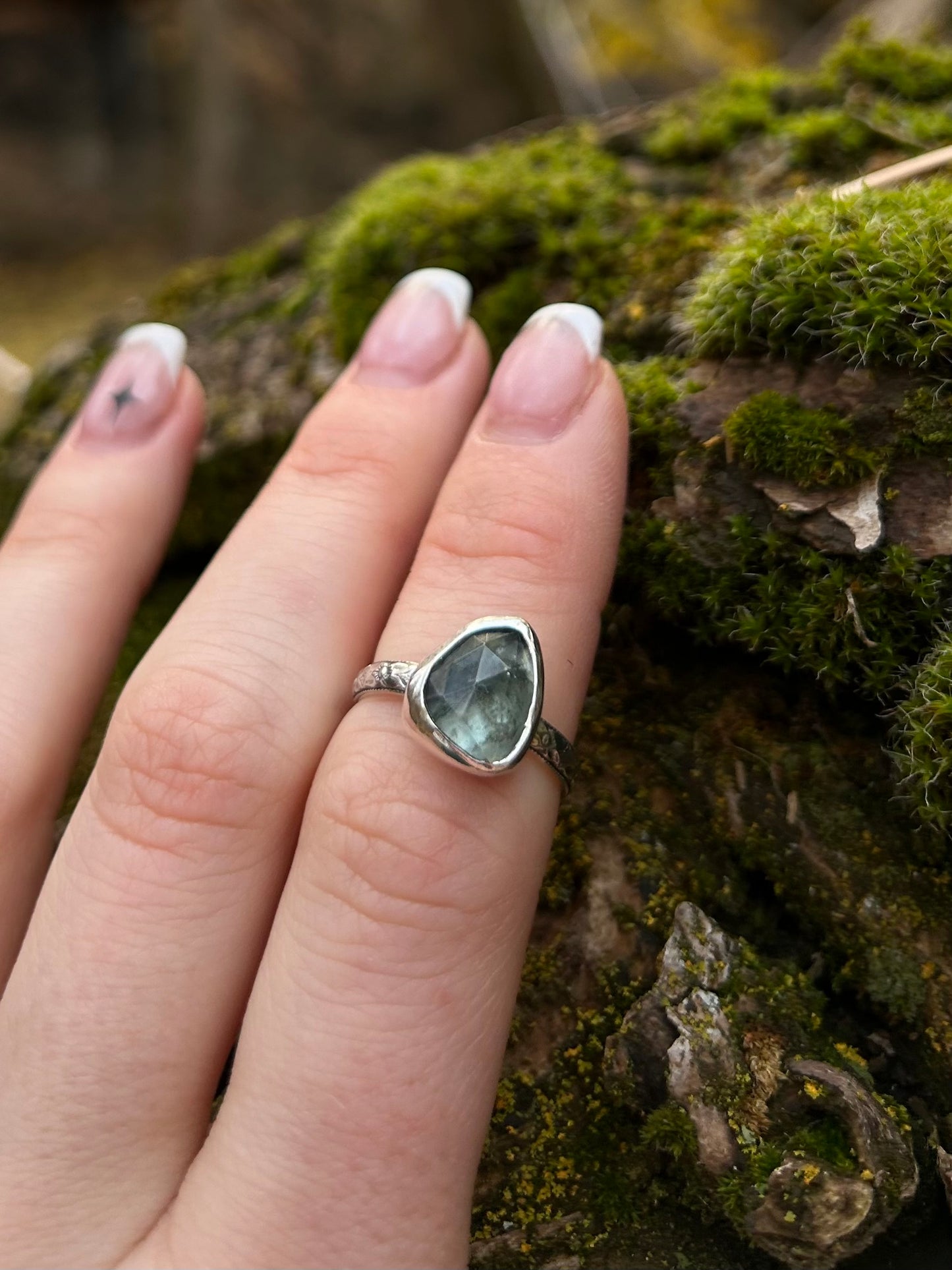 Enchanted Aquamarine Ring ✦ Size 6