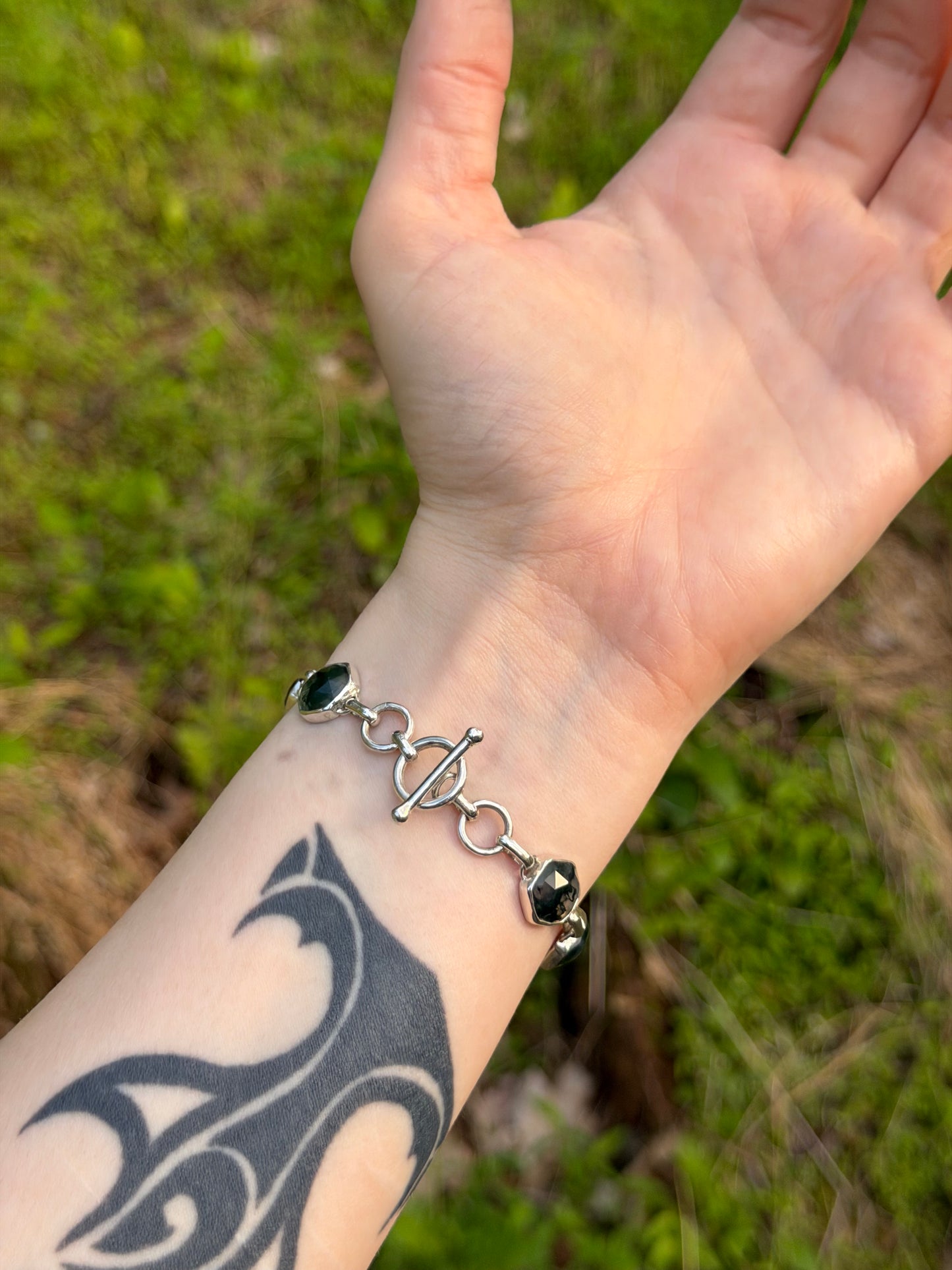 Moss Agate Bracelet