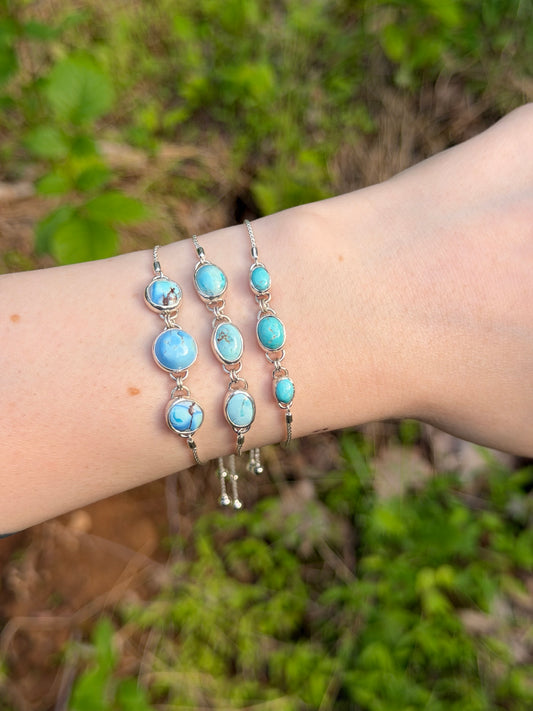 Adjustable Turquoise Bracelet