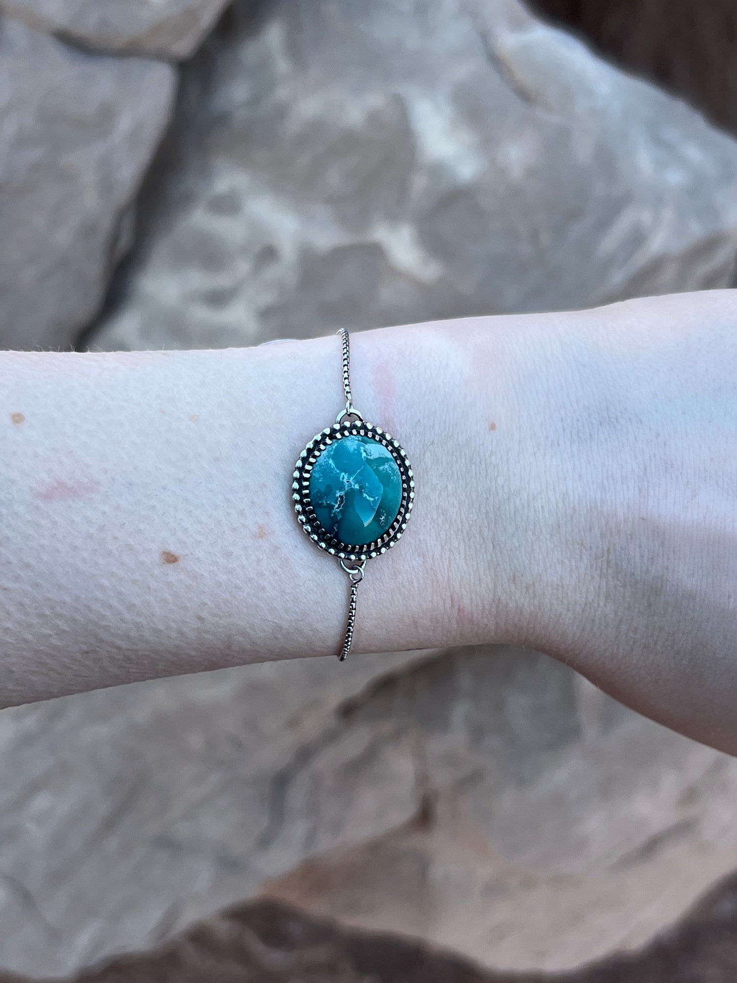 Bamboo Mountain Turquoise Bracelet