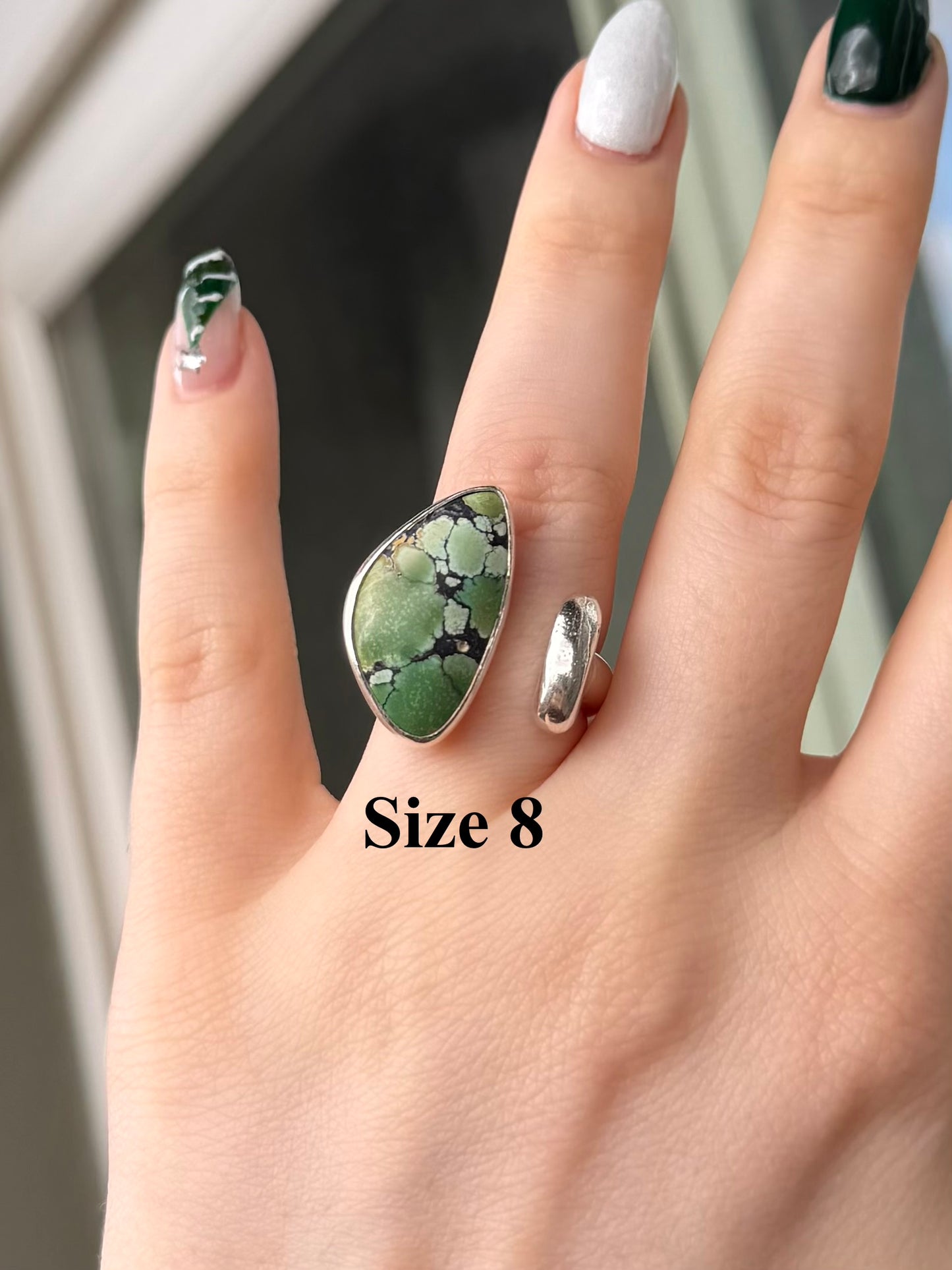 Chonky Hubei Turquoise Ring ✦ Sizes 8 & 10
