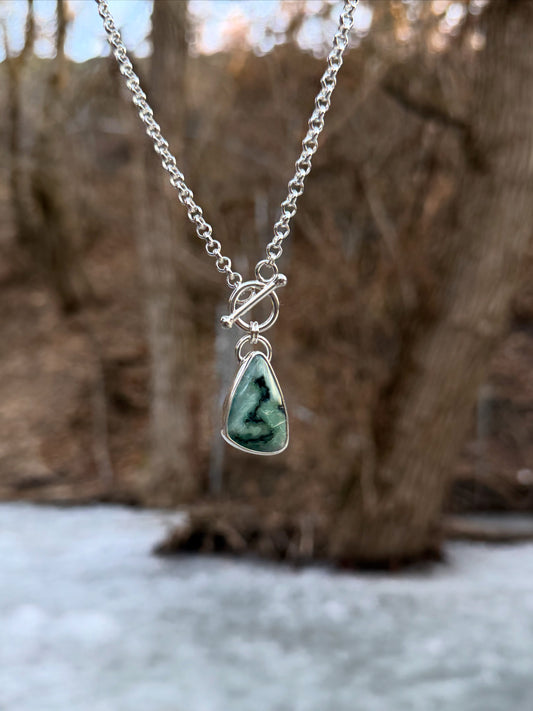 Snowville Variscite Necklace