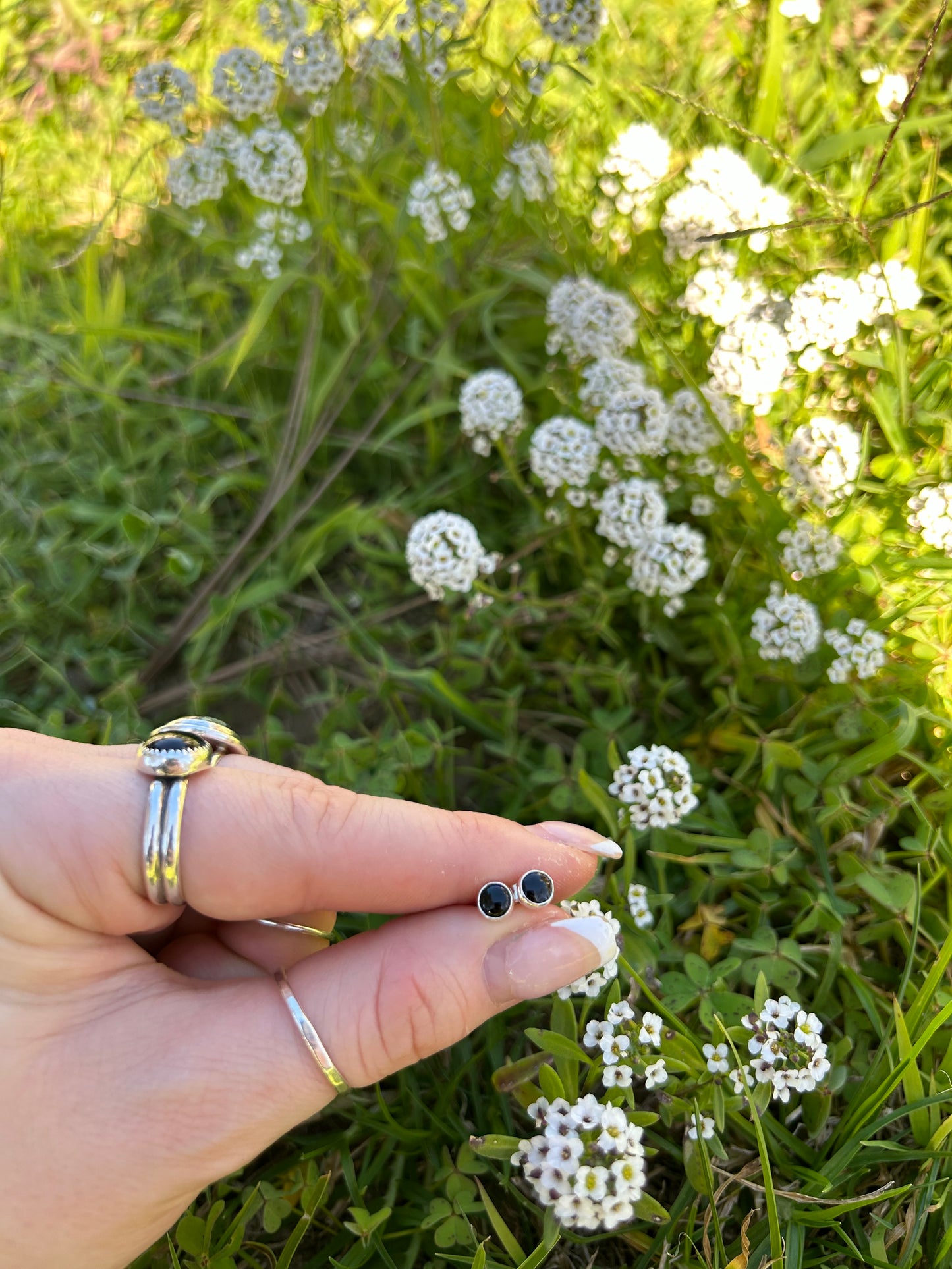 Sterling Silver Stud Earrings