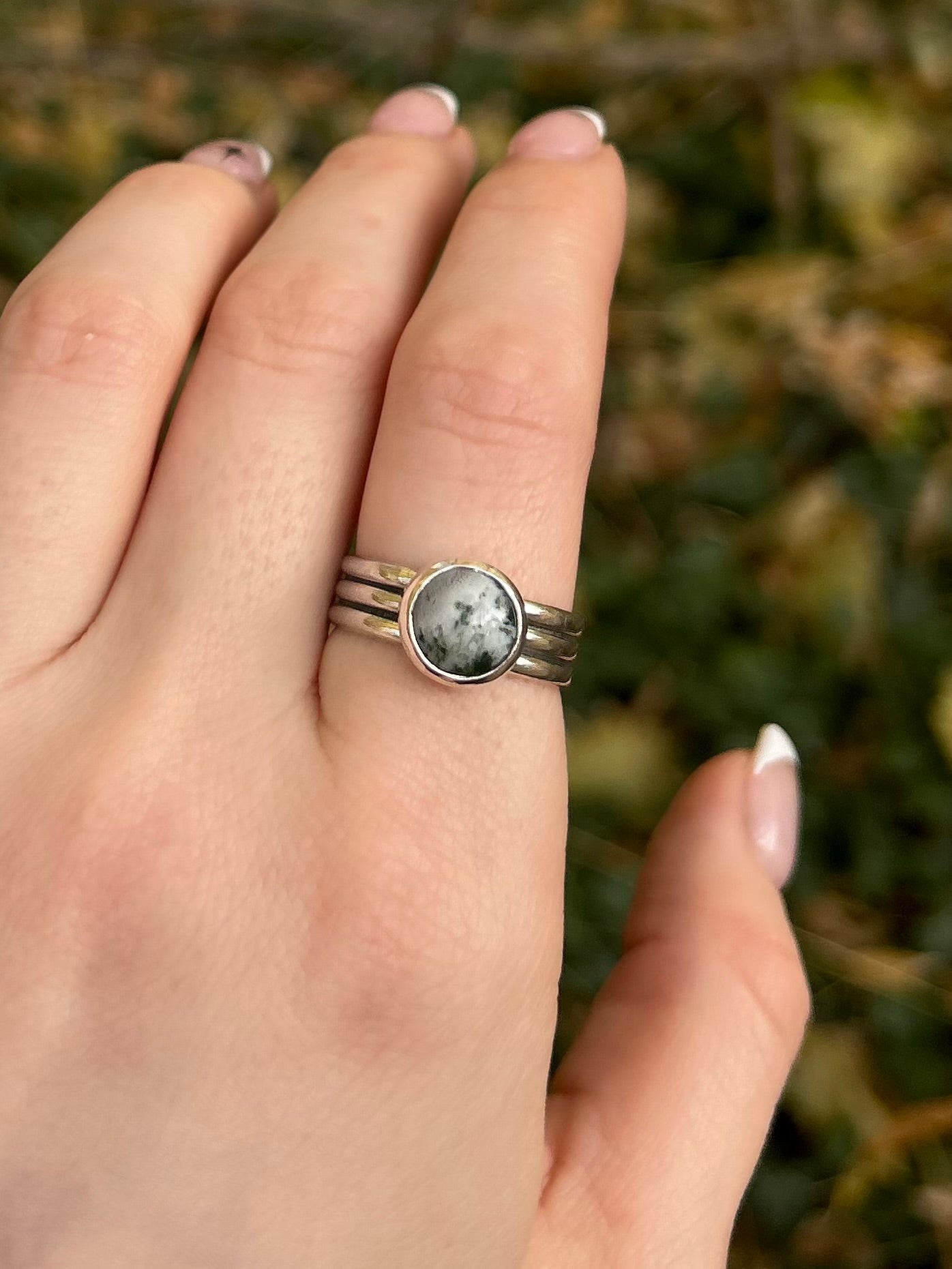 Moss Agate Ring ✦ Multiple Sizes Available