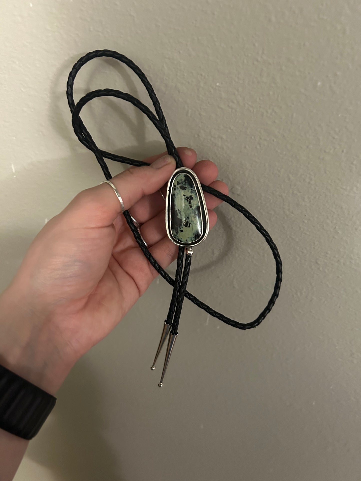 Saguaro Variscite Bolo Tie