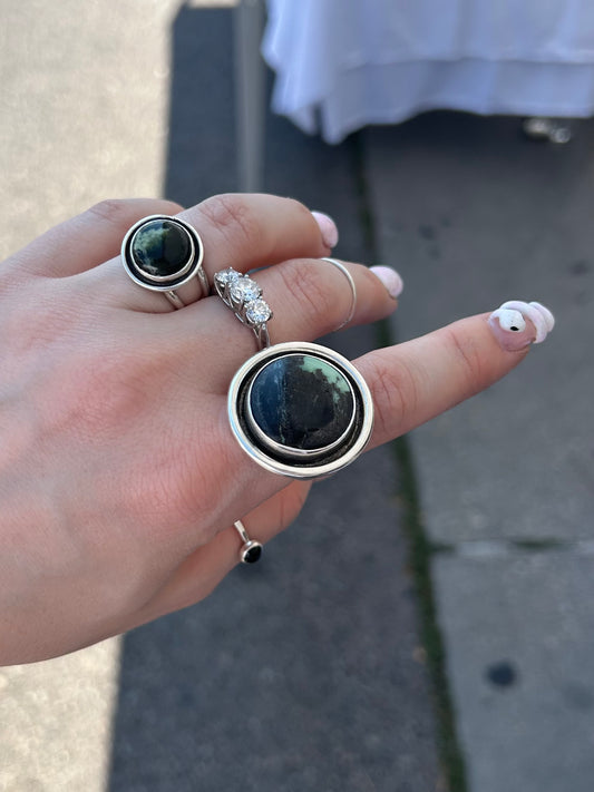 Variscite Power Ring ✦ Size 9
