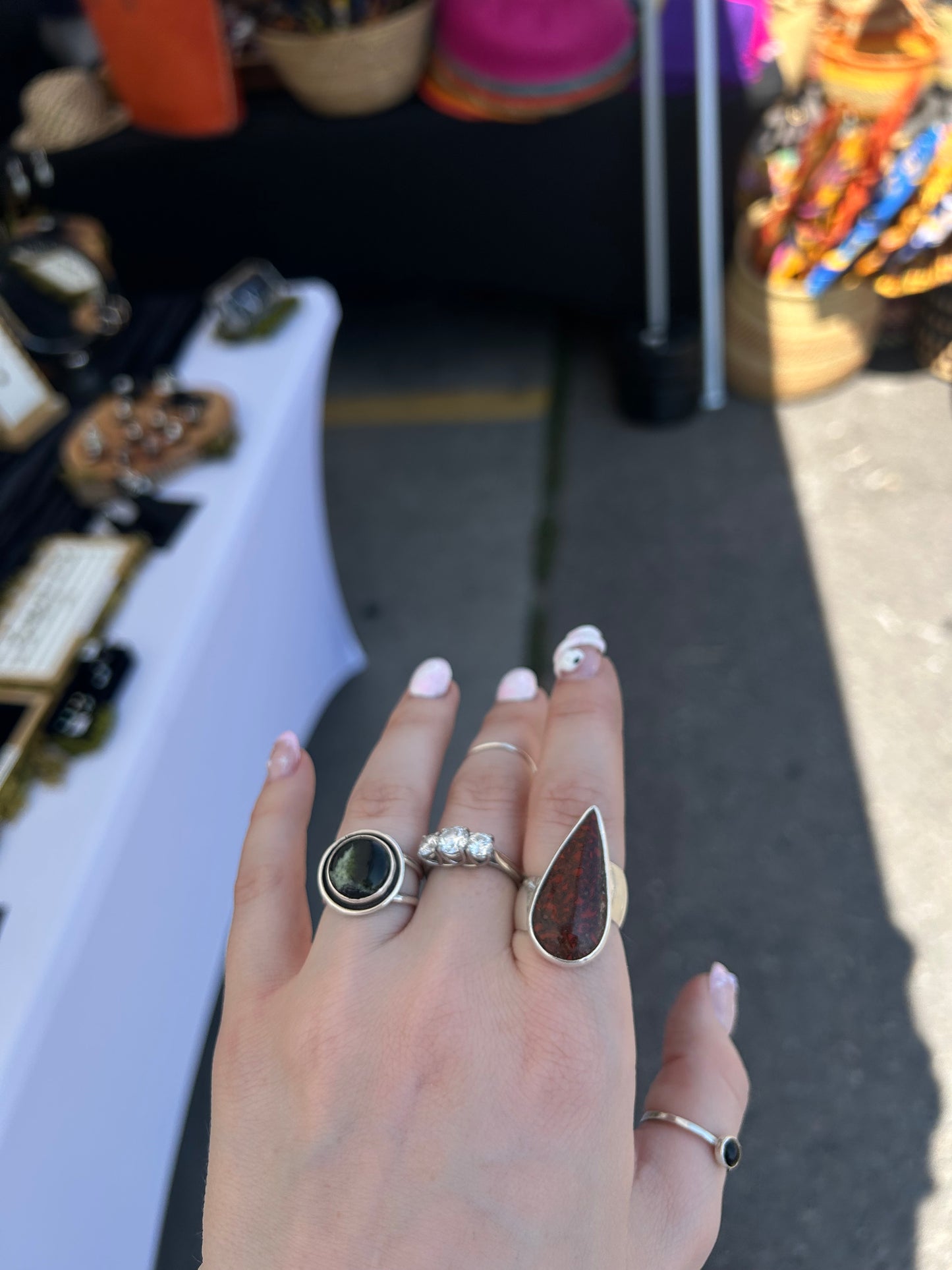 Agatized Dino Bone ✦ Size 9.5