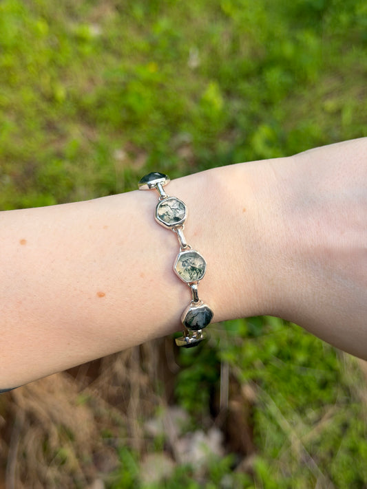 Moss Agate Bracelet