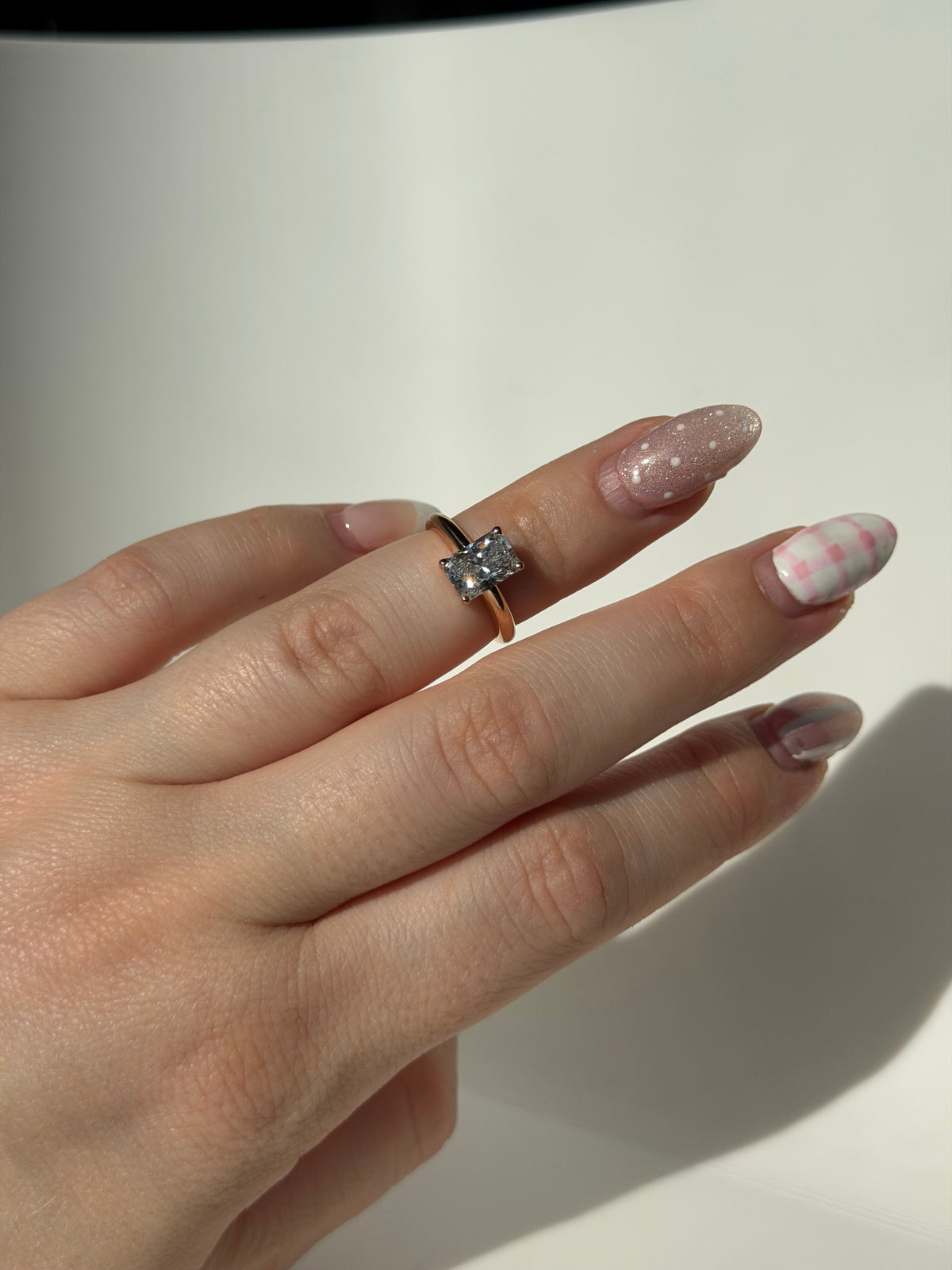 18k Rose Gold Engagement Ring ✦ Custom