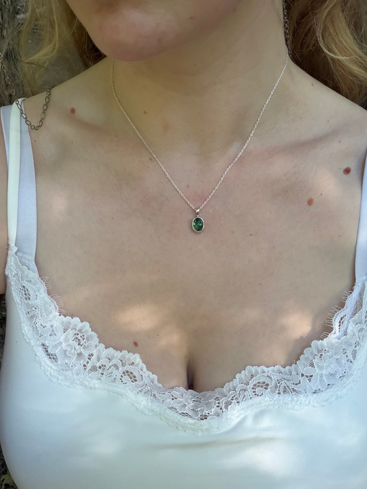 Green Kyanite Necklace