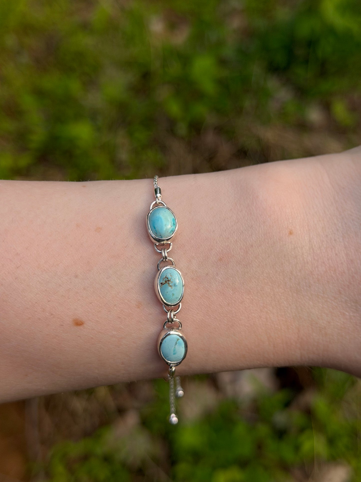 Adjustable Turquoise Bracelet