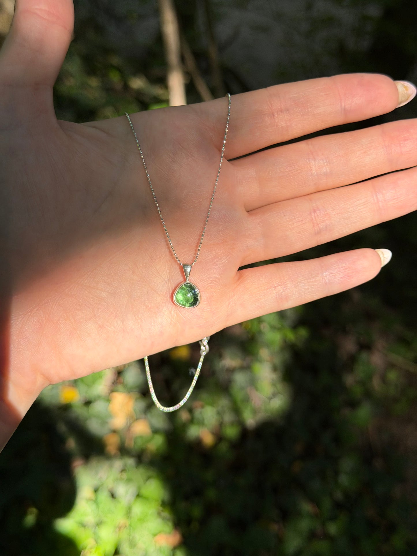 Trillion Kyanite Necklace