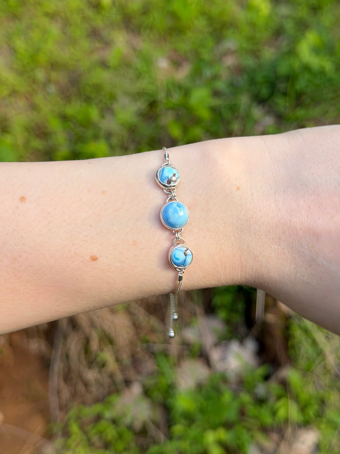 Adjustable Turquoise Bracelet