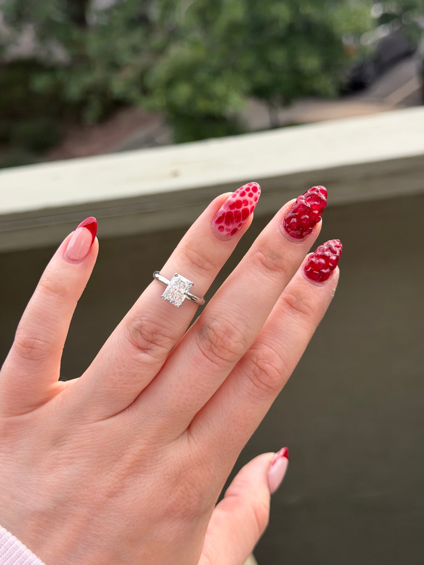 Platinum Engagement Ring ✦ Custom