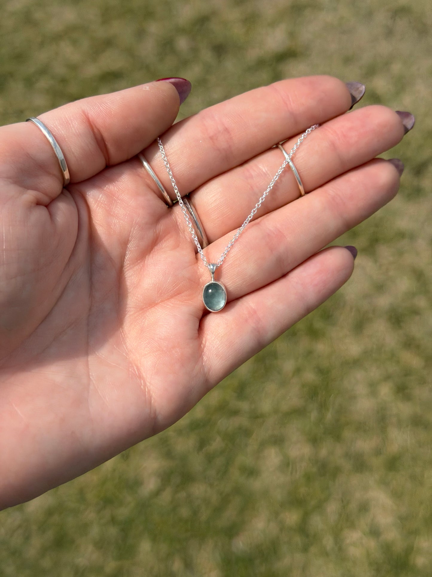 Aquamarine Necklace