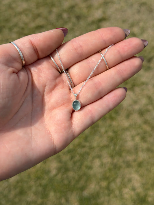 Aquamarine Necklace