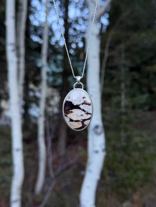 Wiley Necklace ✦ Peanut Jasper