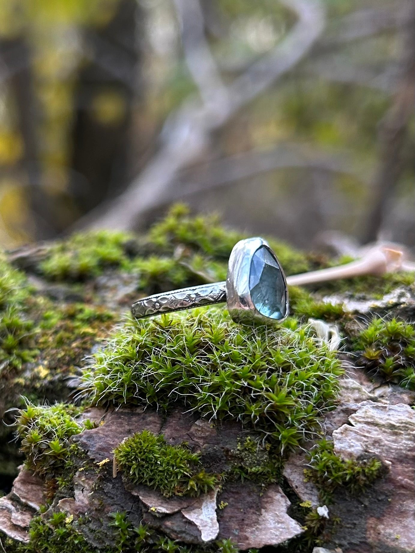 Enchanted Aquamarine Ring ✦ Size 6