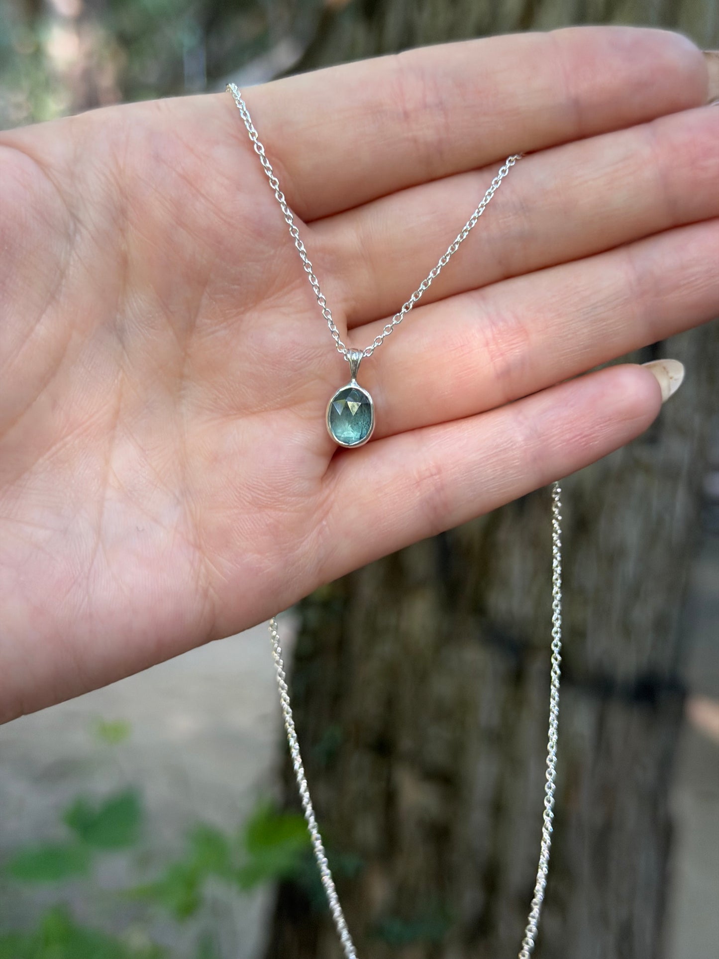 Dainty Kyanite Necklace