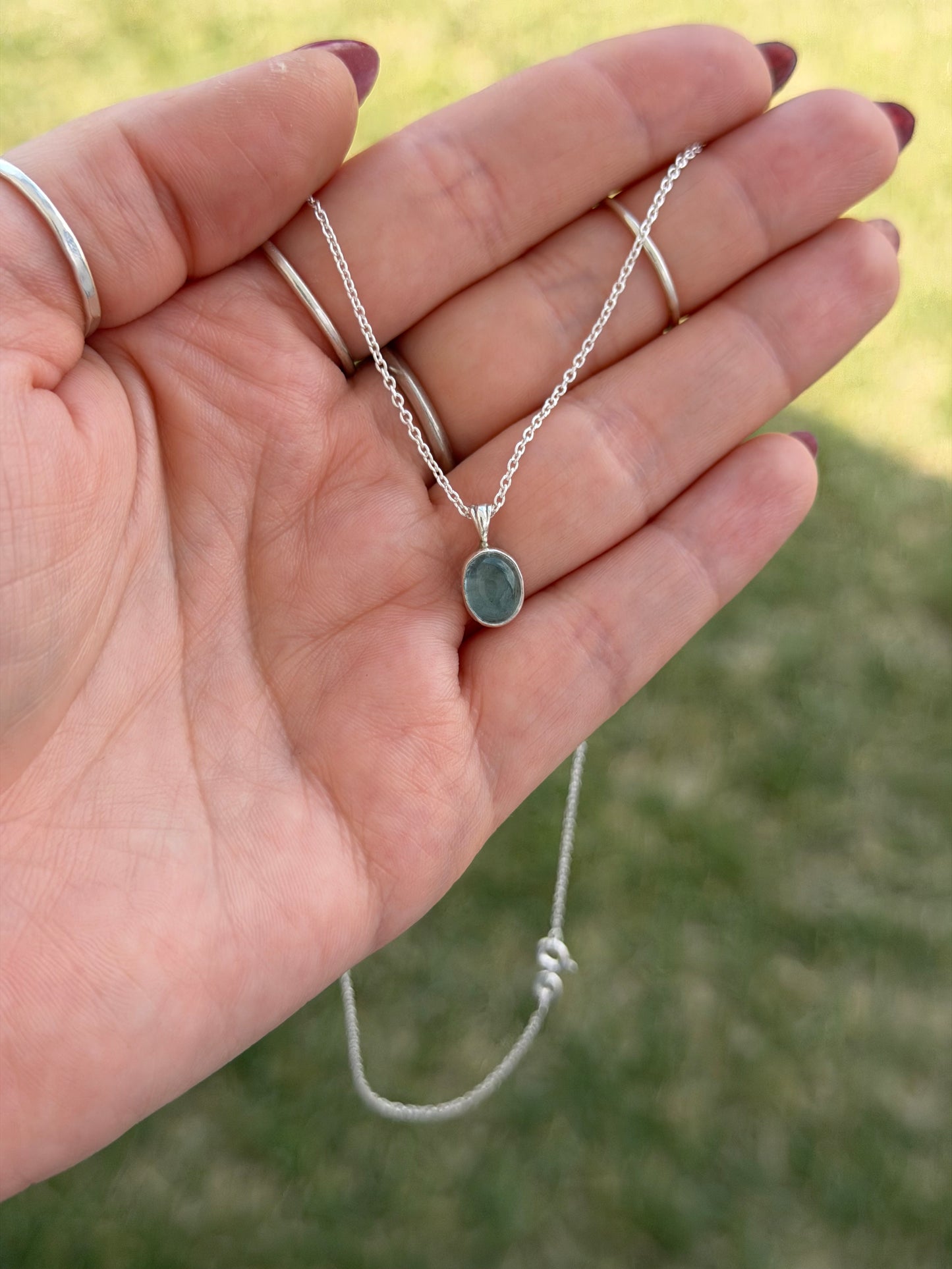 Aquamarine Necklace