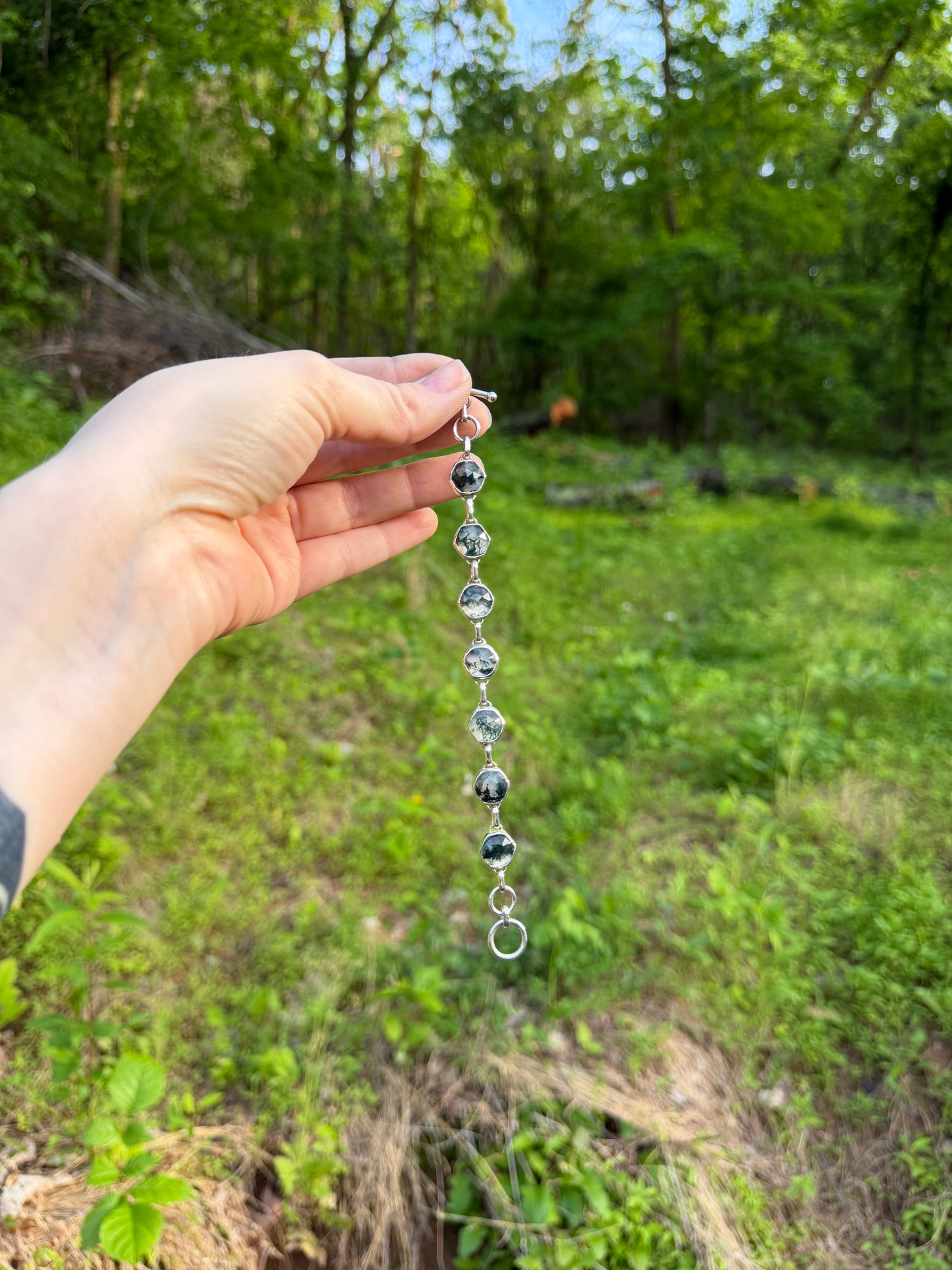 Moss Agate Bracelet