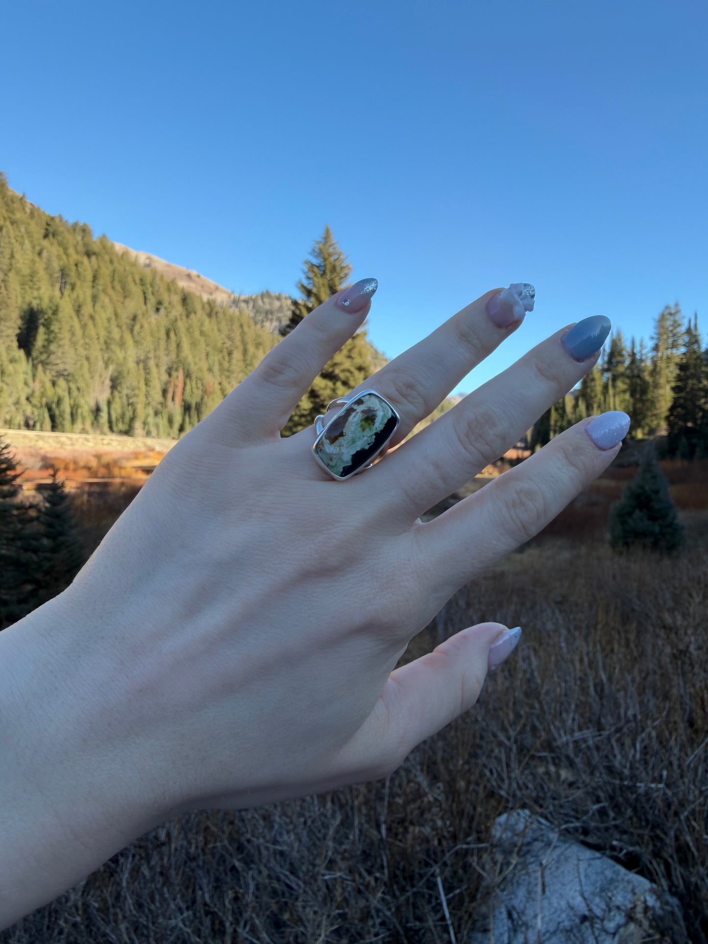 Chrome Chalcedony ✦ Size 8