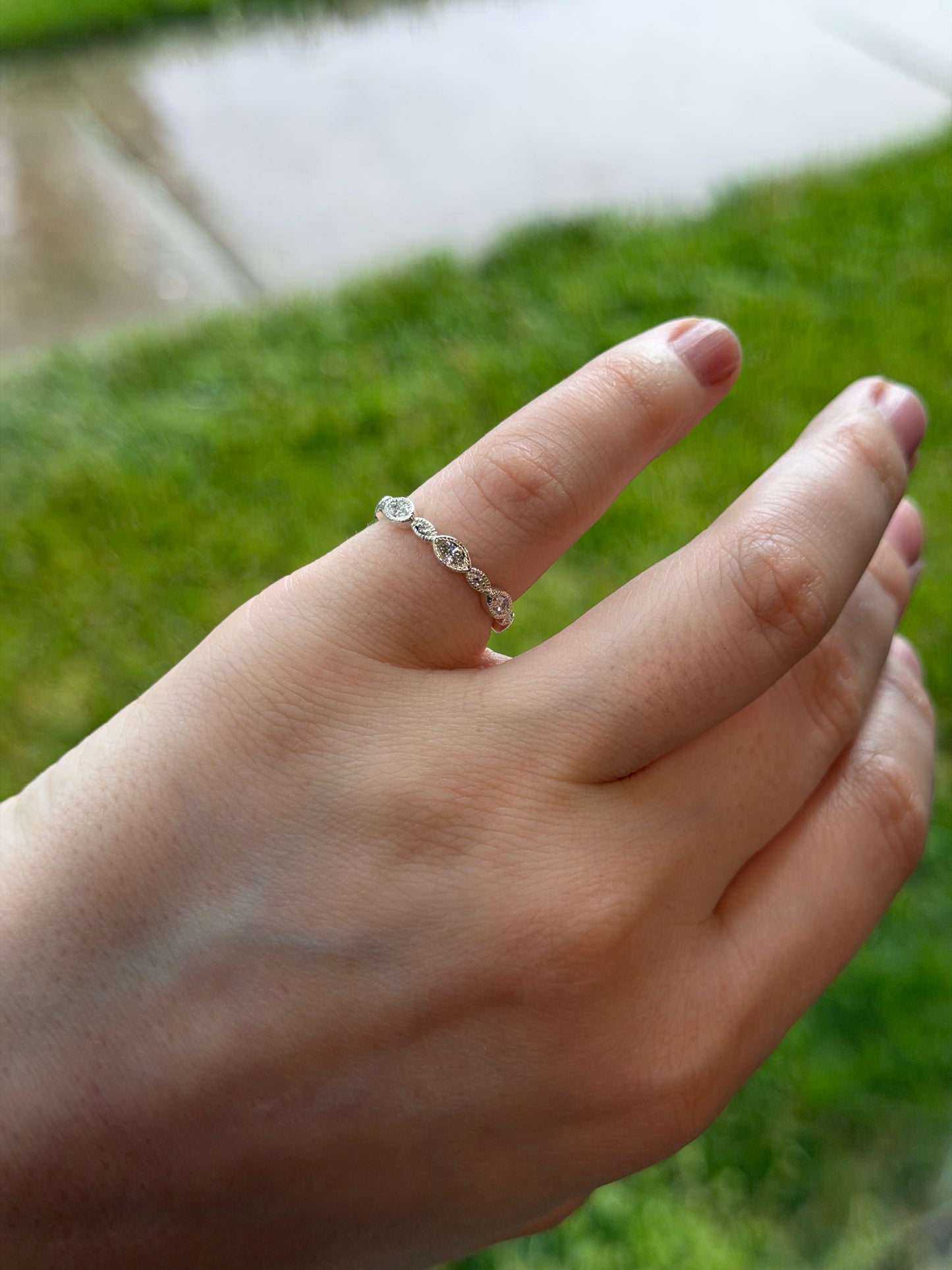Eternity Milgrain Wedding Band ✦ Custom