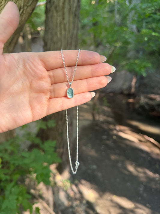 Blue Kyanite Necklace