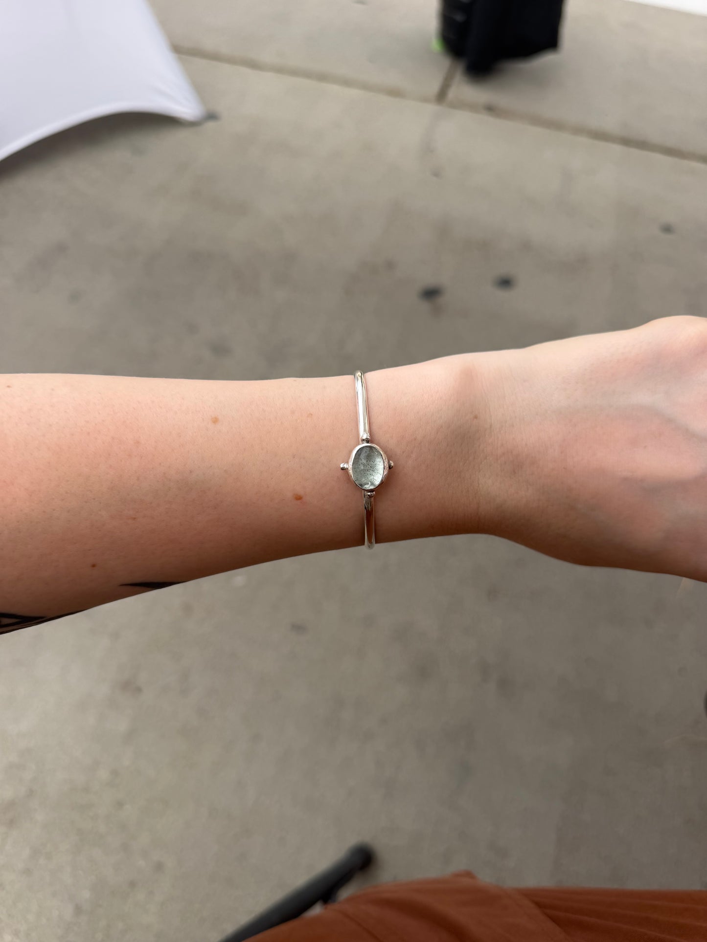 Aquamarine Cuff
