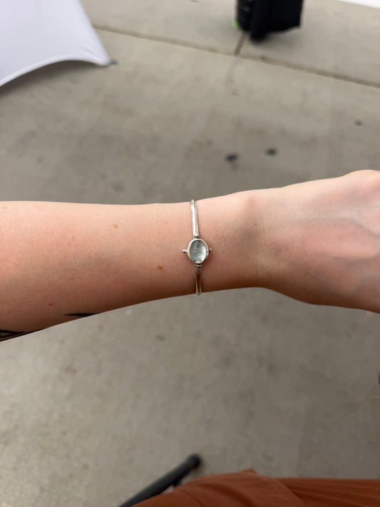 Aquamarine Cuff