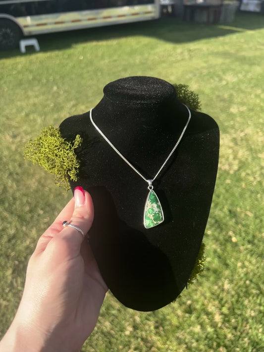 Lucien Variscite Necklace